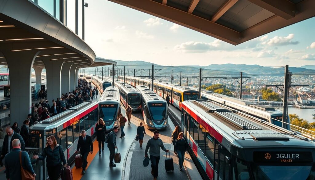 An- und Abreise mit öffentlichen Verkehrsmitteln