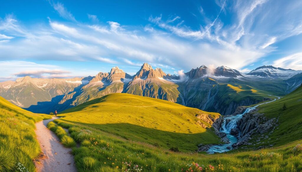 Julische Alpen Wandern Panorama Julische Alpen Wandern Panorama