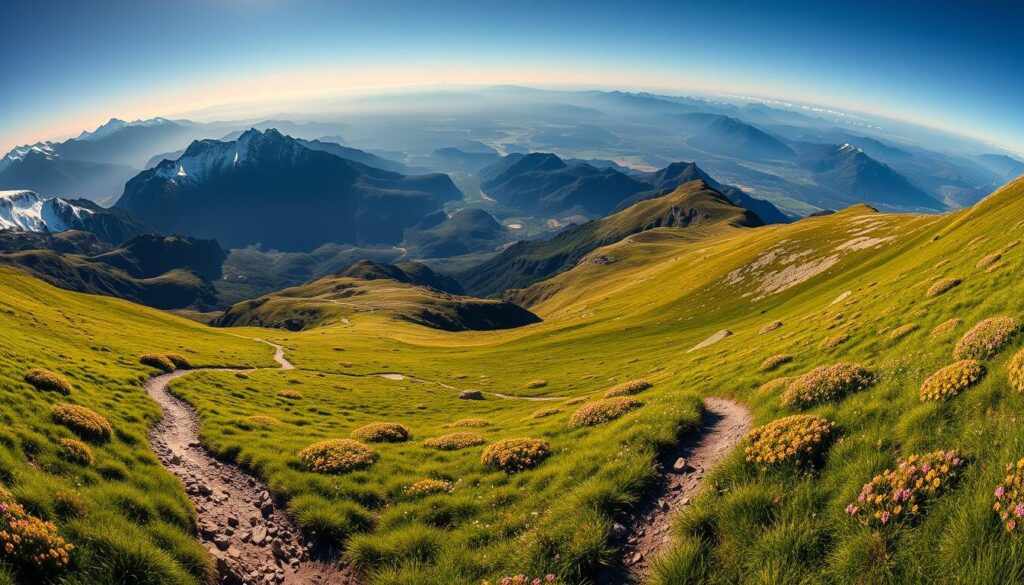 Routenübersicht Ben Lomond Track Routenübersicht Ben Lomond Track