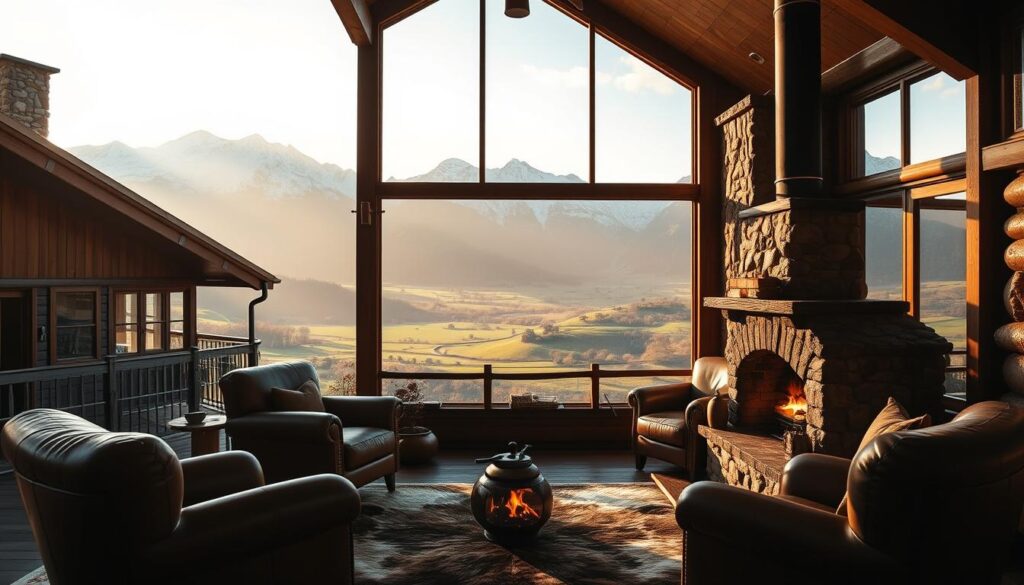 Unterkunft in den Bergen