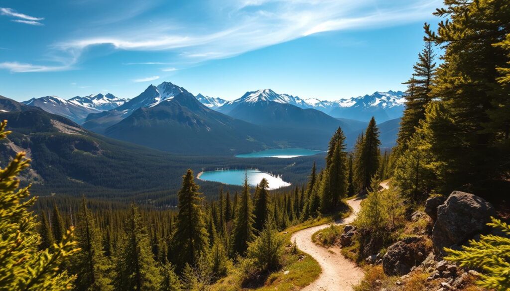 Wanderung in den Rocky Mountains Wanderung in den Rocky Mountains