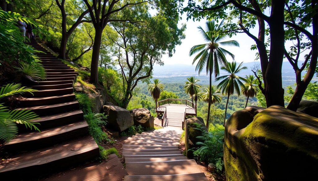 Zugang zum Wanderweg in Ubud
