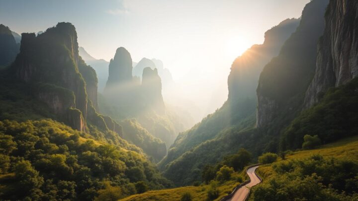 Avatar Berge Wanderung in China