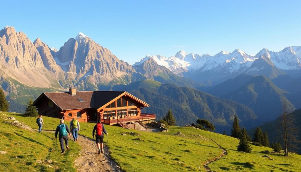 Serviceangebot für Bergliebhaber