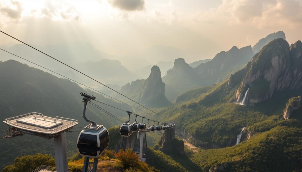 Tianmen Berg Seilbahn Tianmen Berg Seilbahn