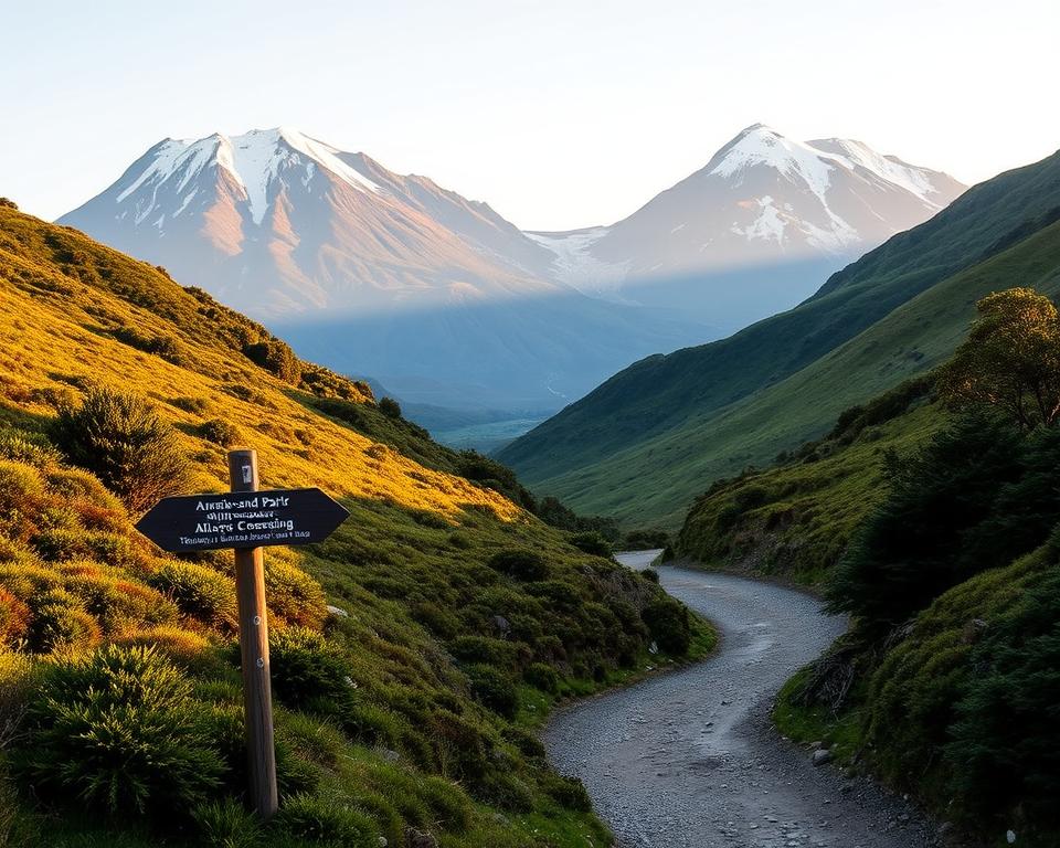 Anfahrt Tongariro Wanderweg