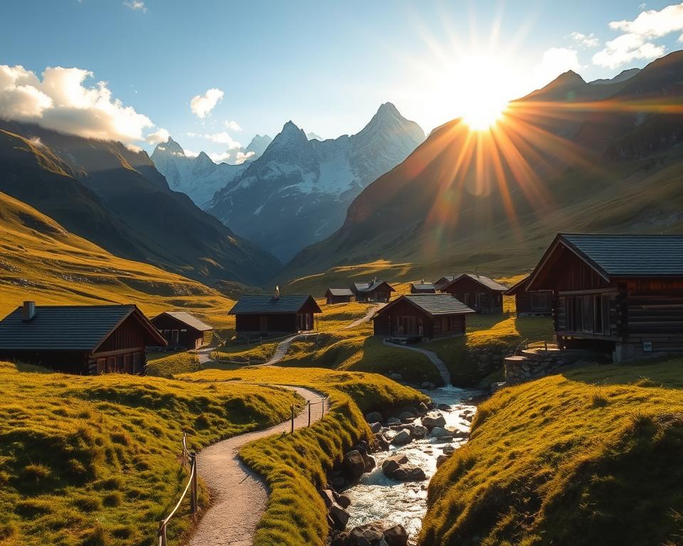 Berghütten in Albanien