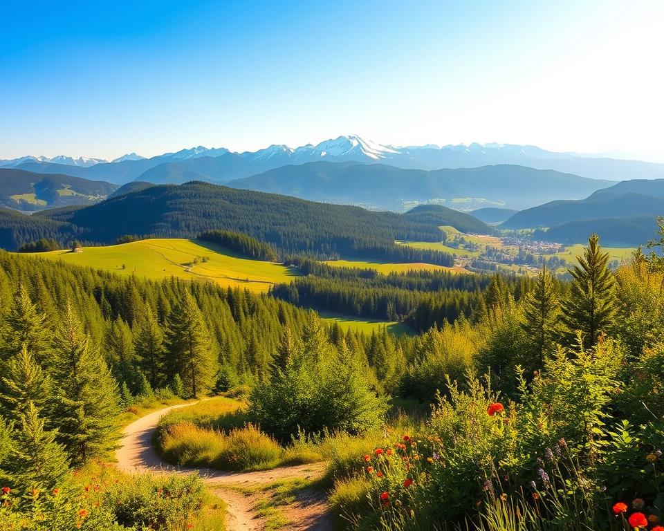 Familienwanderwege Deutschland Landschaft