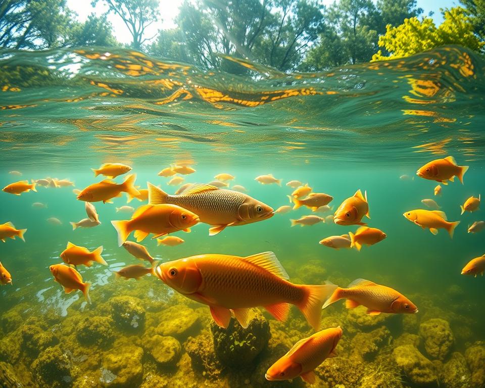 Fischarten in Ahlhorner Fischteiche