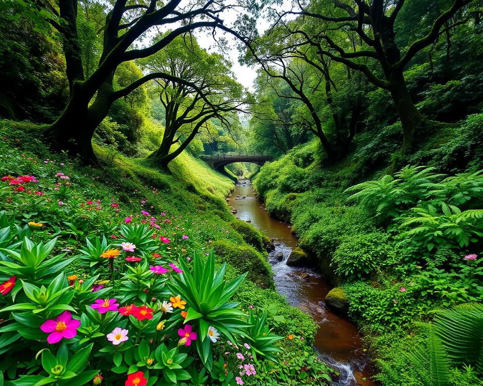 Flora und Fauna Levada Alecrim