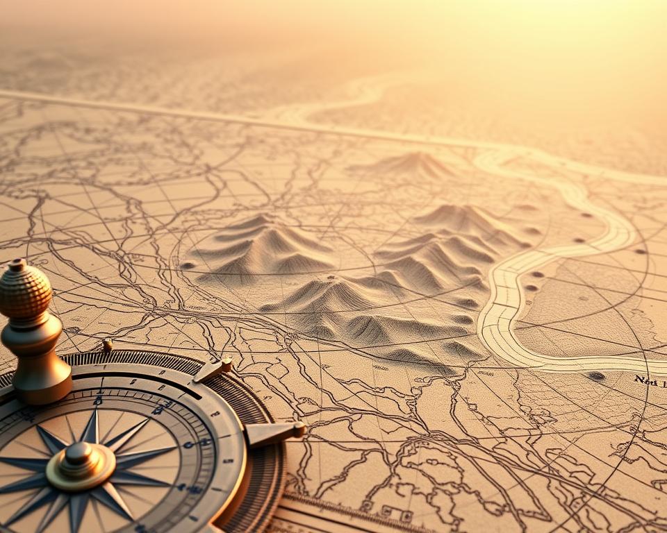 Geografische Navigation mit Breitengraden