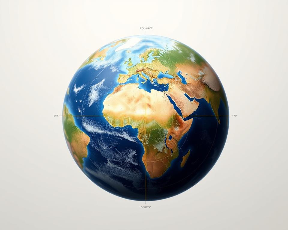 Hauptbreitengrade der Erde