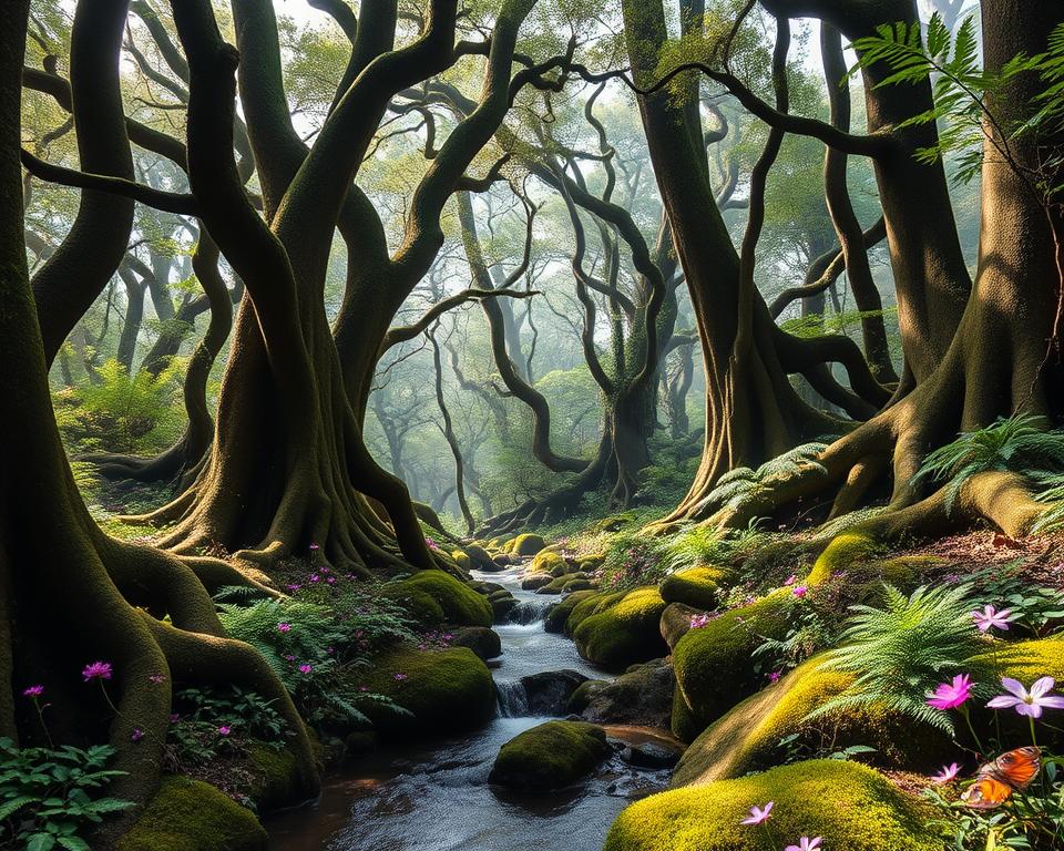 Naturschutz Feenwald Madeira Ökosystem