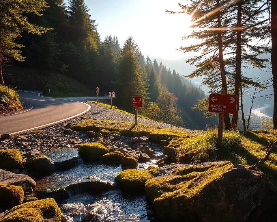 Neckarsteig Anreise Parkplätze