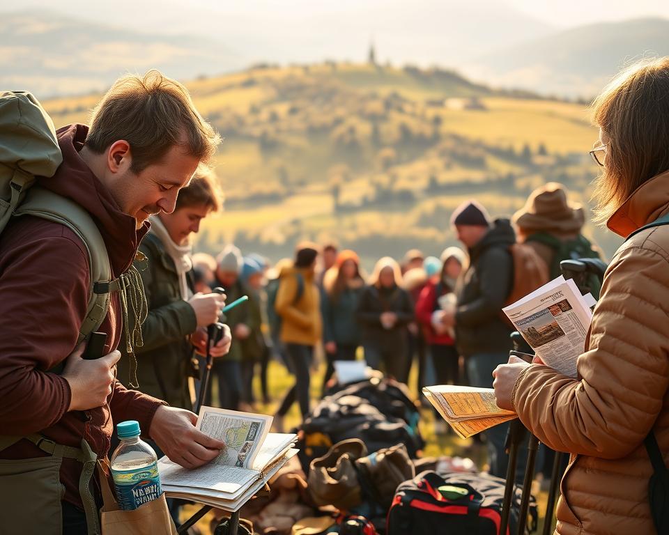 Pilgerwanderung Vorbereitung