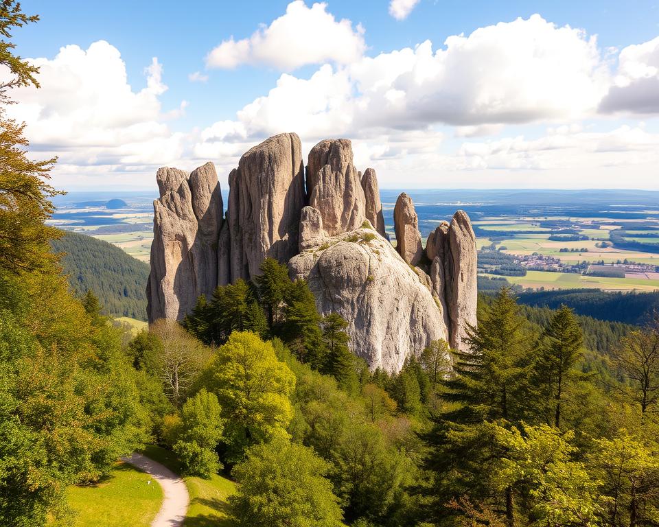 Schwedenlöcher Bastei Jahreszeiten
