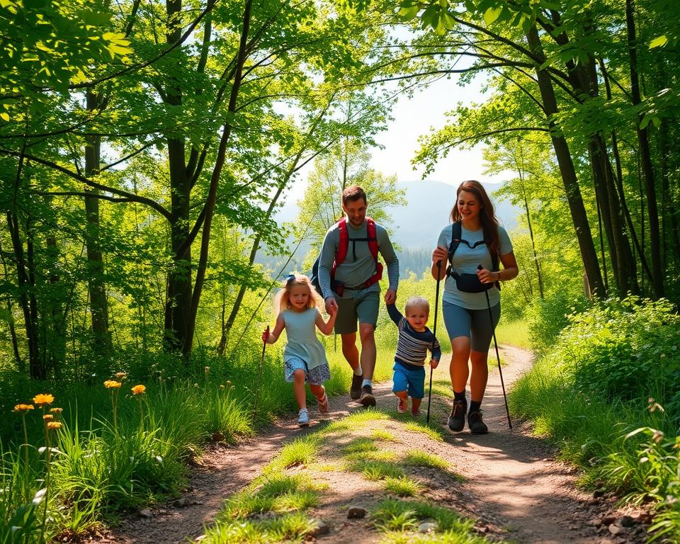 Sicherheit beim Wandern mit Kindern