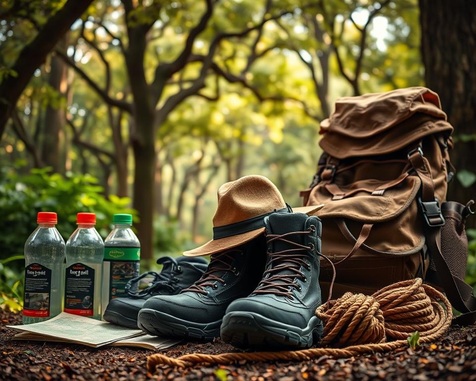 Wanderausrüstung für Feenwald Trekking