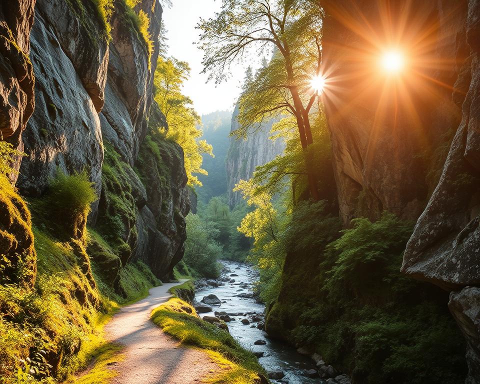 Wanderweg San Maria Schlucht Wanderweg San Maria Schlucht
