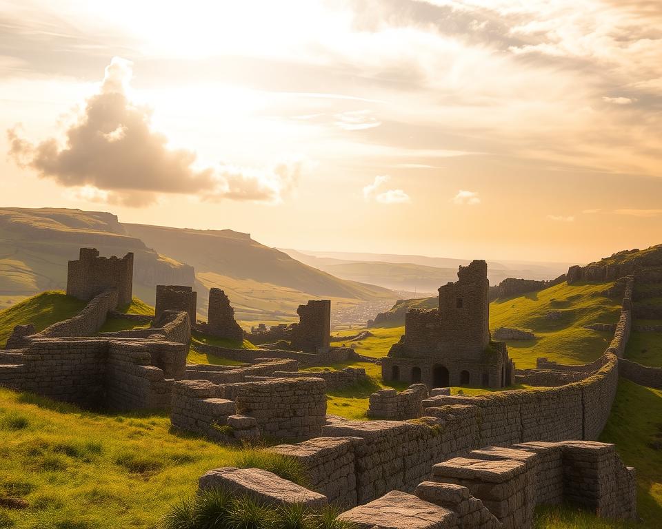 Hadrianswall Attraktionen und Römische Ruinen Hadrianswall Attraktionen und Römische Ruinen