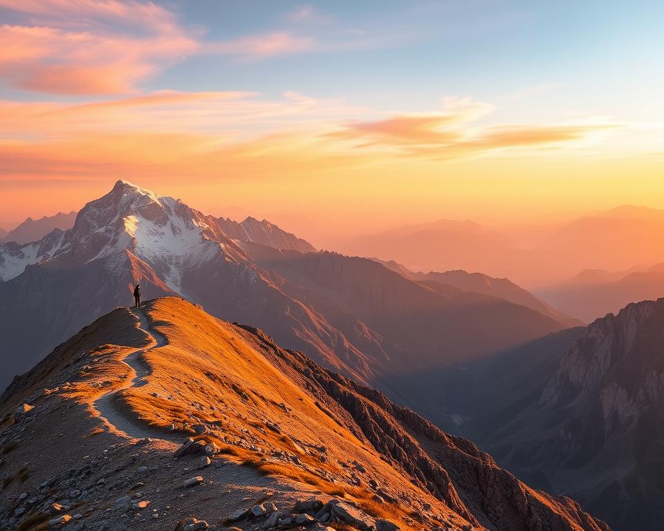 Wanderroute Olymp Gipfel