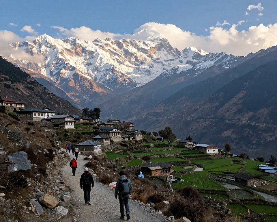 Annapurna Circuit Trekking Route Annapurna Circuit Trekking Route