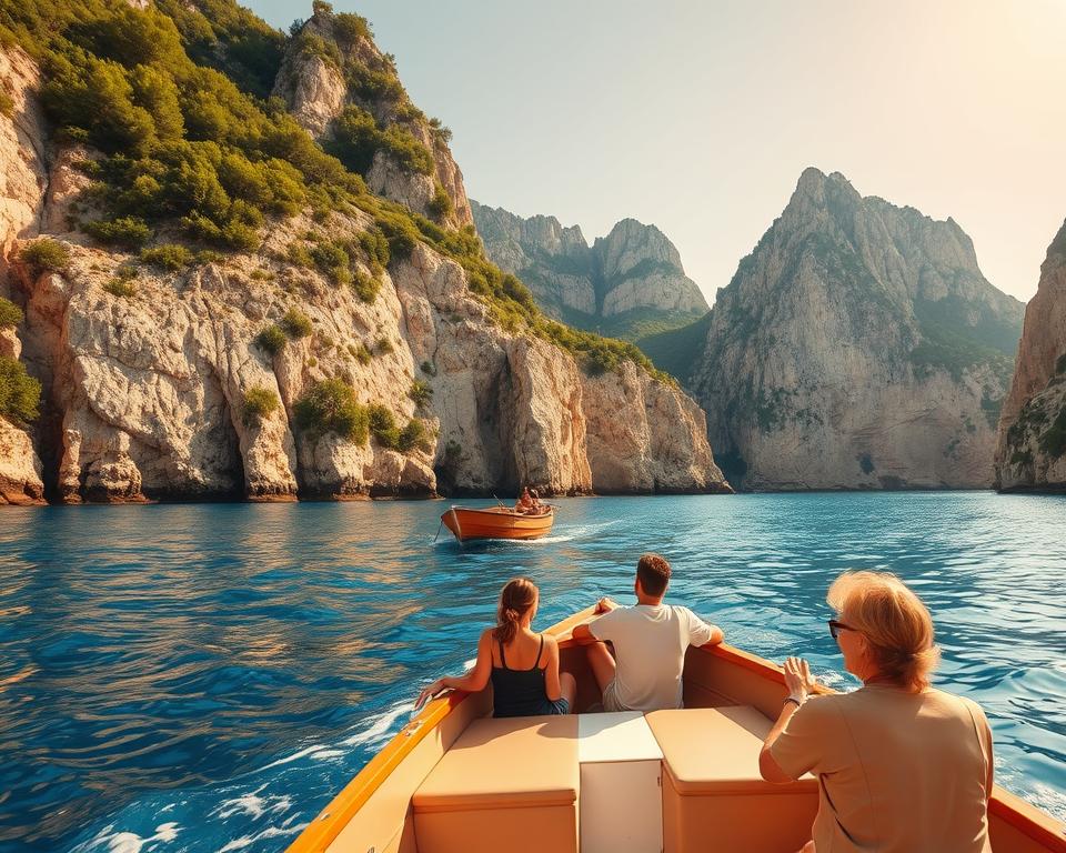 Bootstour in den Calanques von Cassis