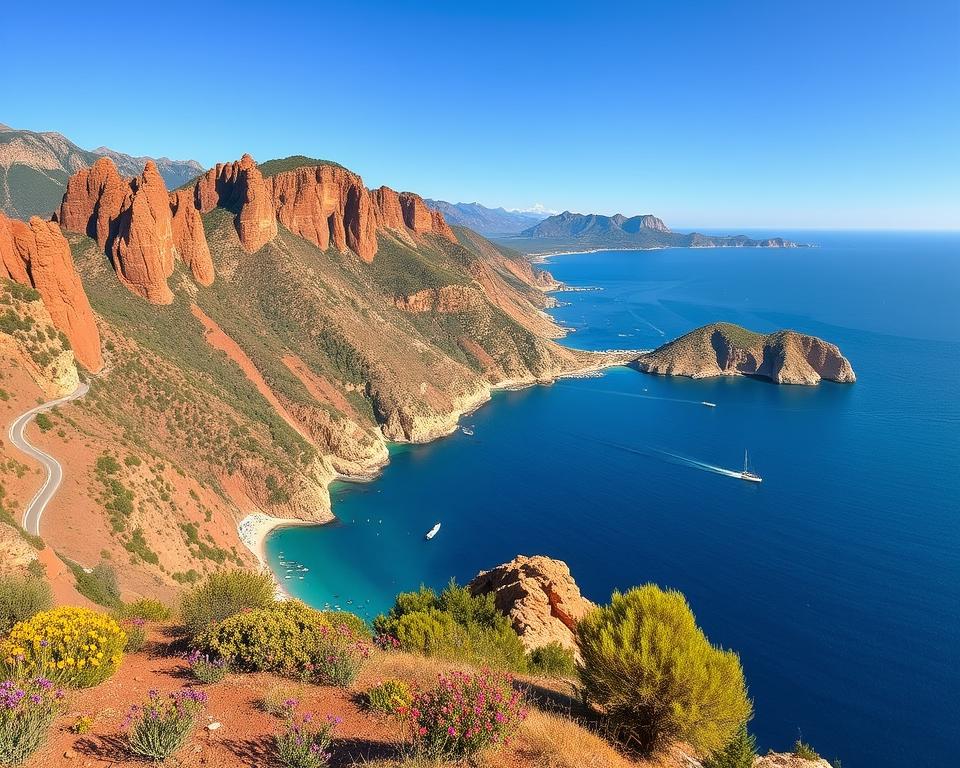 Corniche d'Or Panoramastraße Esterel
