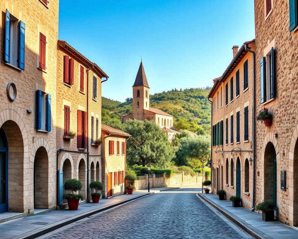 Historische Architektur in Nyons