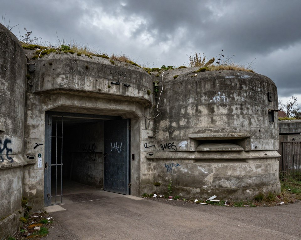 Historische Bunker Berlin Zweiter Weltkrieg