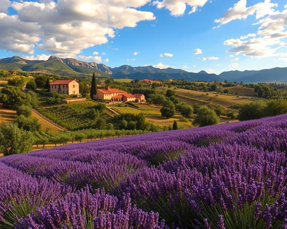 Klima in der Provence Nyons