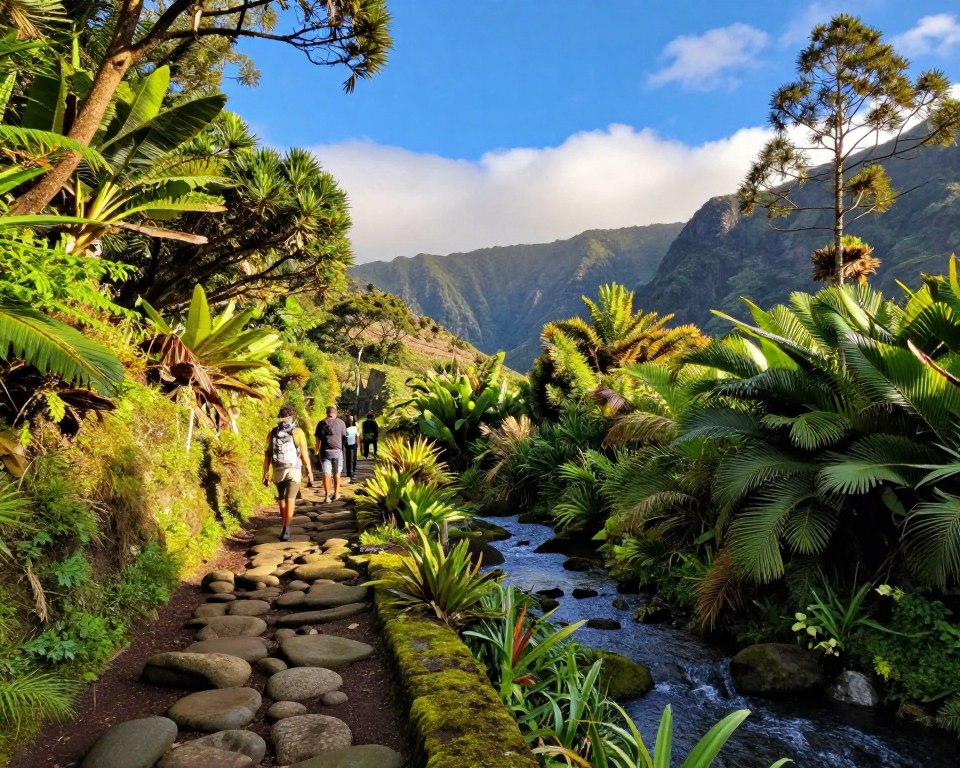 Levada Wanderweg auf Madeira