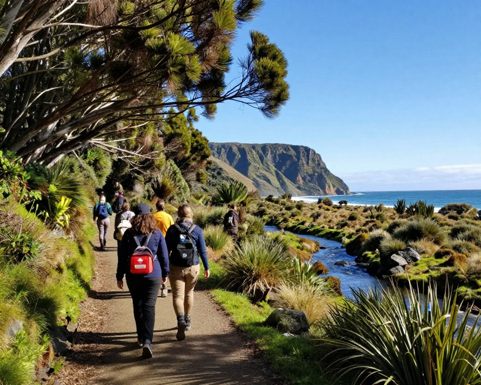 Sicherheit auf dem Abel Tasman Track
