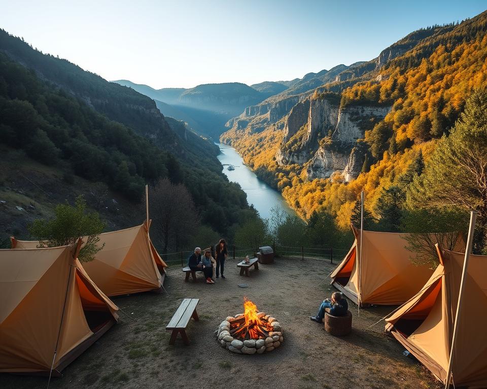 Verdon Camping Unterkunft