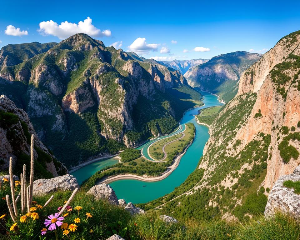 Verdon Wanderrouten Panorama