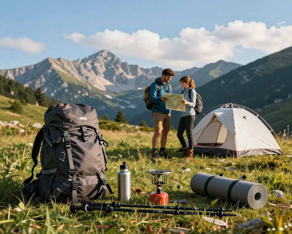 Wanderausrüstung für Mehrtageswanderung