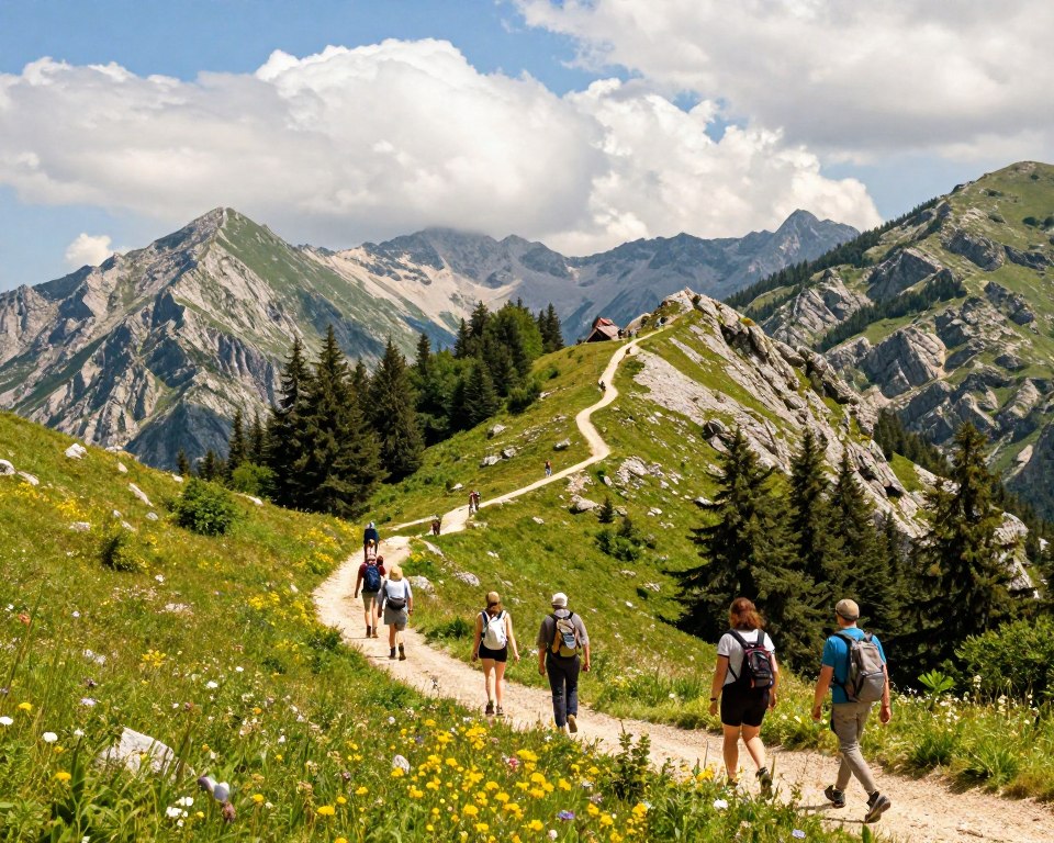 Wanderrouten Montenegro Übersicht
