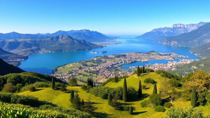 Entdecken Sie Routen: Wanderkarte Comer See