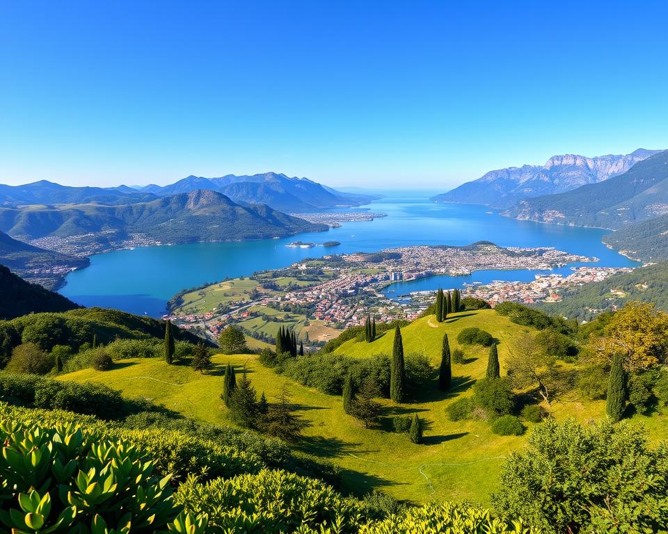 Entdecken Sie Routen: Wanderkarte Comer See