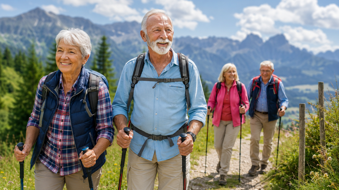 Wandern für Senioren – Aktiv, gesund und würdevoll leben im Alter