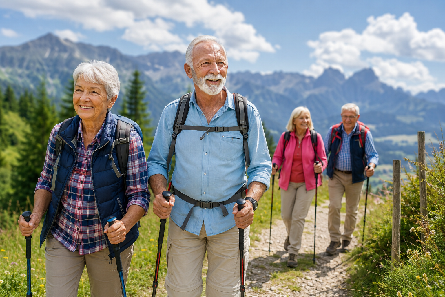 Wandern für Senioren – Aktiv, gesund und würdevoll leben im Alter